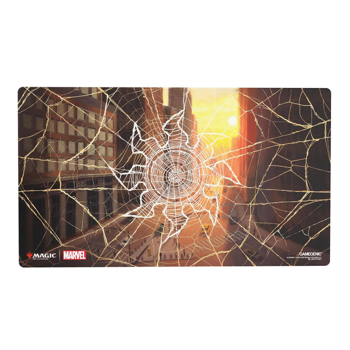 Gamegenic MTG Marvel's Spider-Man Shiny Playmat- Spider-Man Plains 1