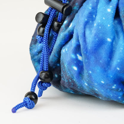 FanRoll by Metallic Dice Games Velvet Compartment Dice Bag with Pockets, Role Playing Game Dice Accessories for Dungeons and Dragons 5