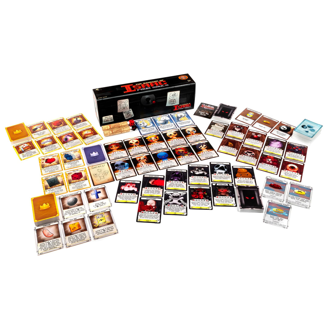 Maestro Media: The Binding of Isaac: Four Souls (2nd Edition) - Strategy Card Game, Officially Licensed, Ages 13+, 1-4+ Players, 30 Min