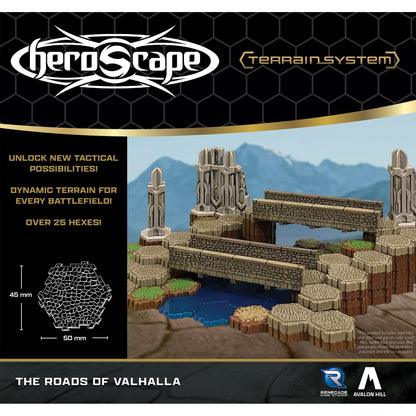 Heroscape The Roads of Valhalla Terrain Expansion Board Game by Renegade Studio 4