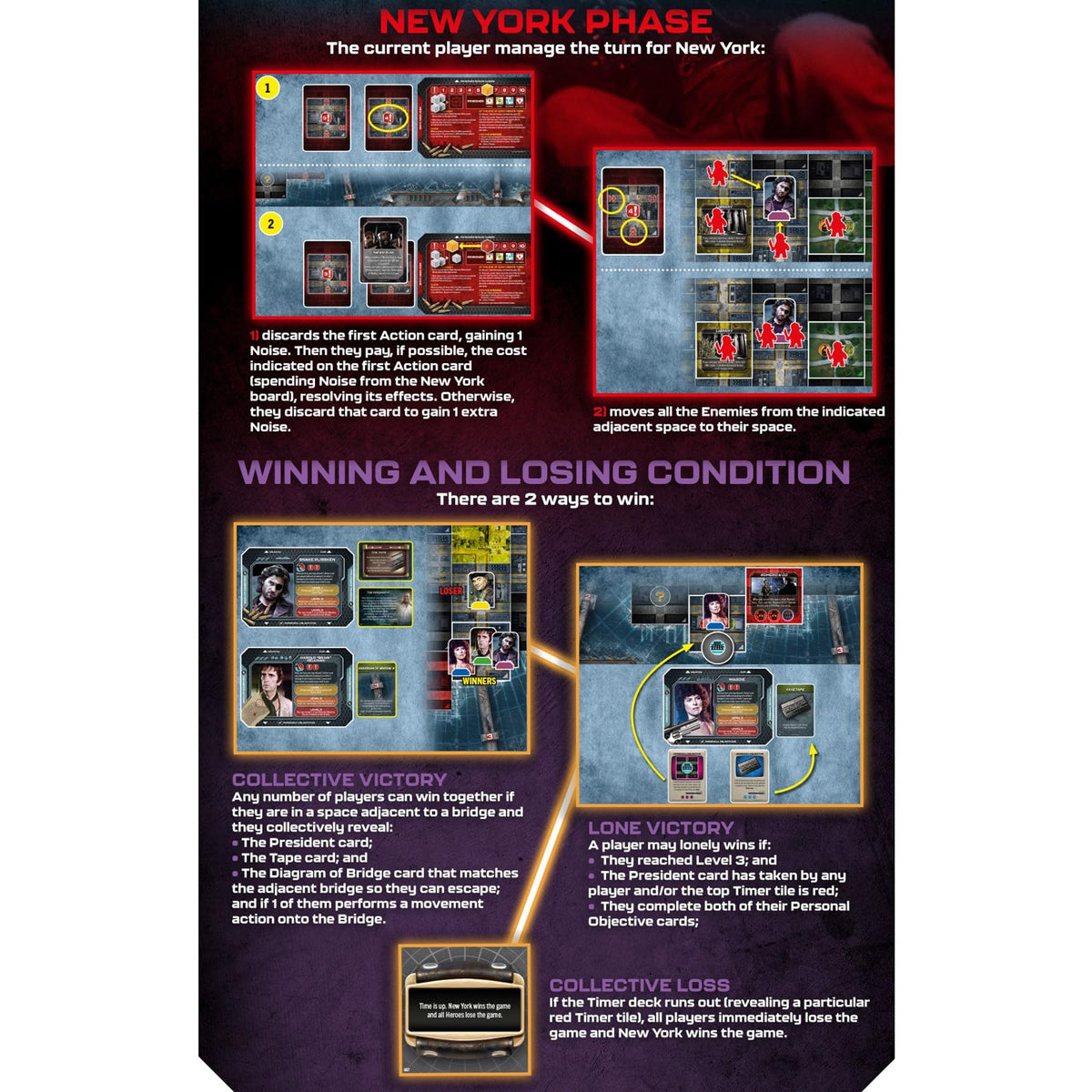 Escape from New York Board Game by Pendragon Game Studios 5