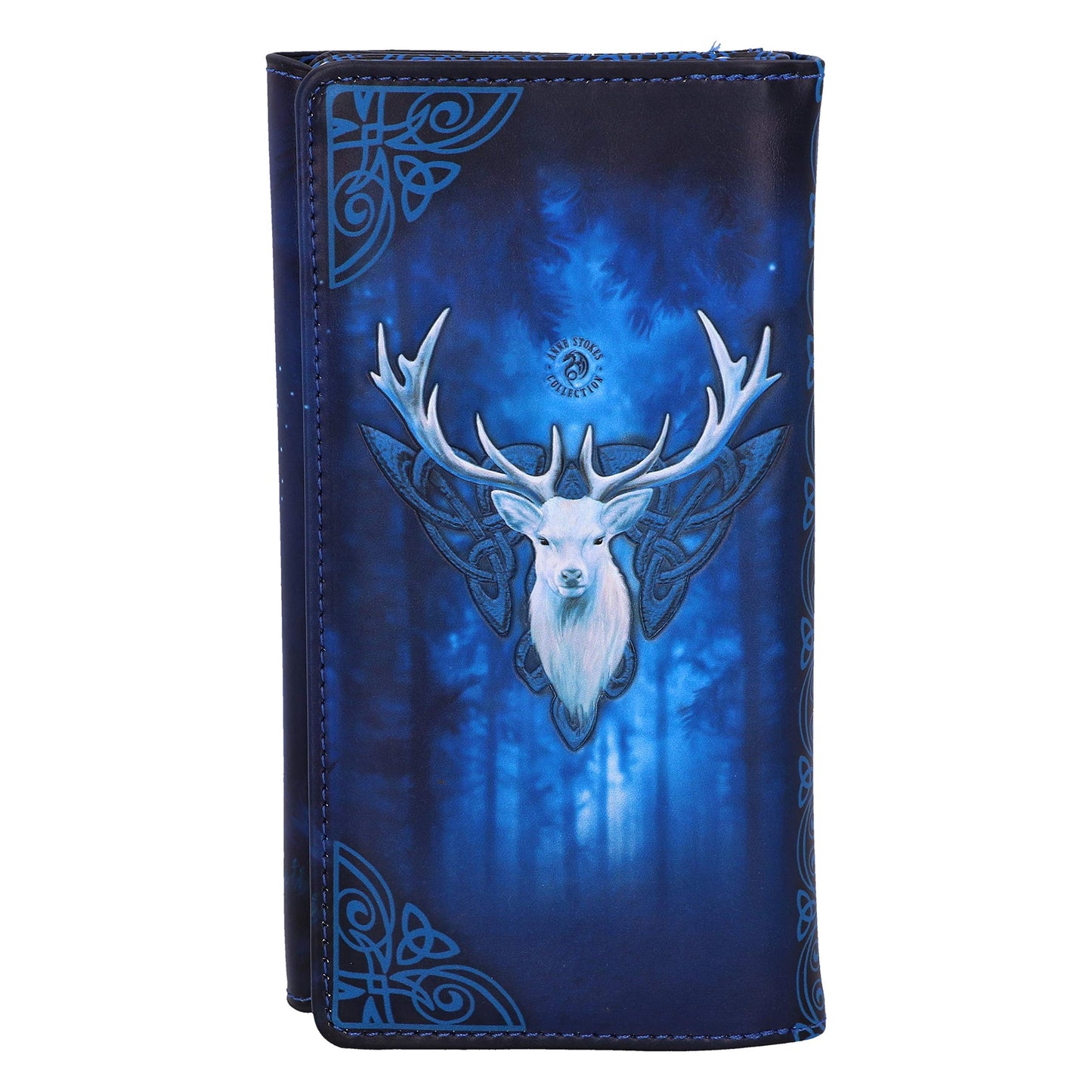 Fantasy Forest Elven Queen and Stag Embossed Purse 18.5cm 4