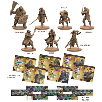 Maladum Dungeons of Enveron Starter Set - Fantasy Dungeon Crawler Game Immersive Terrain Solo, Co-op and Adversarial Play 3