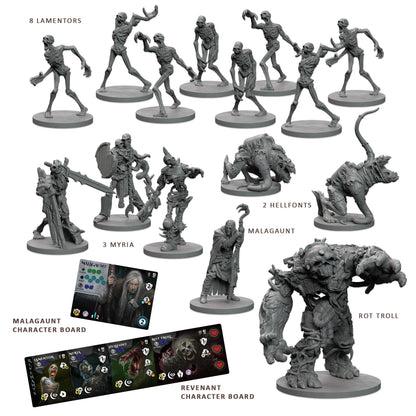 Maladum Dungeons of Enveron Starter Set - Fantasy Dungeon Crawler Game Immersive Terrain Solo, Co-op and Adversarial Play 4