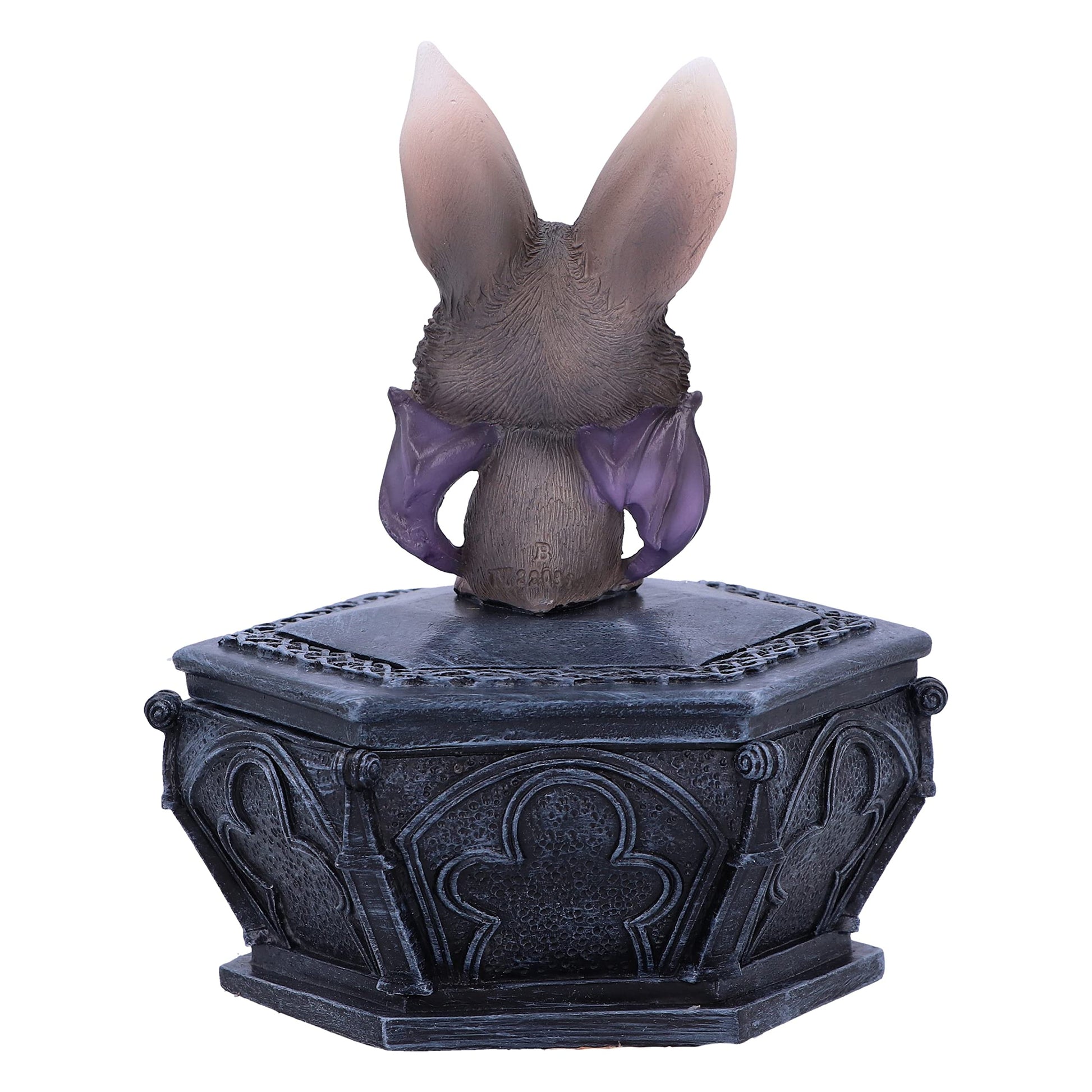 Gothic Bat Trinket Box Batty 15.2cm 4