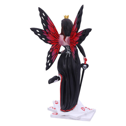 Wonderland Fairies Queen of Hearts Red Card Figurine 26cm 4