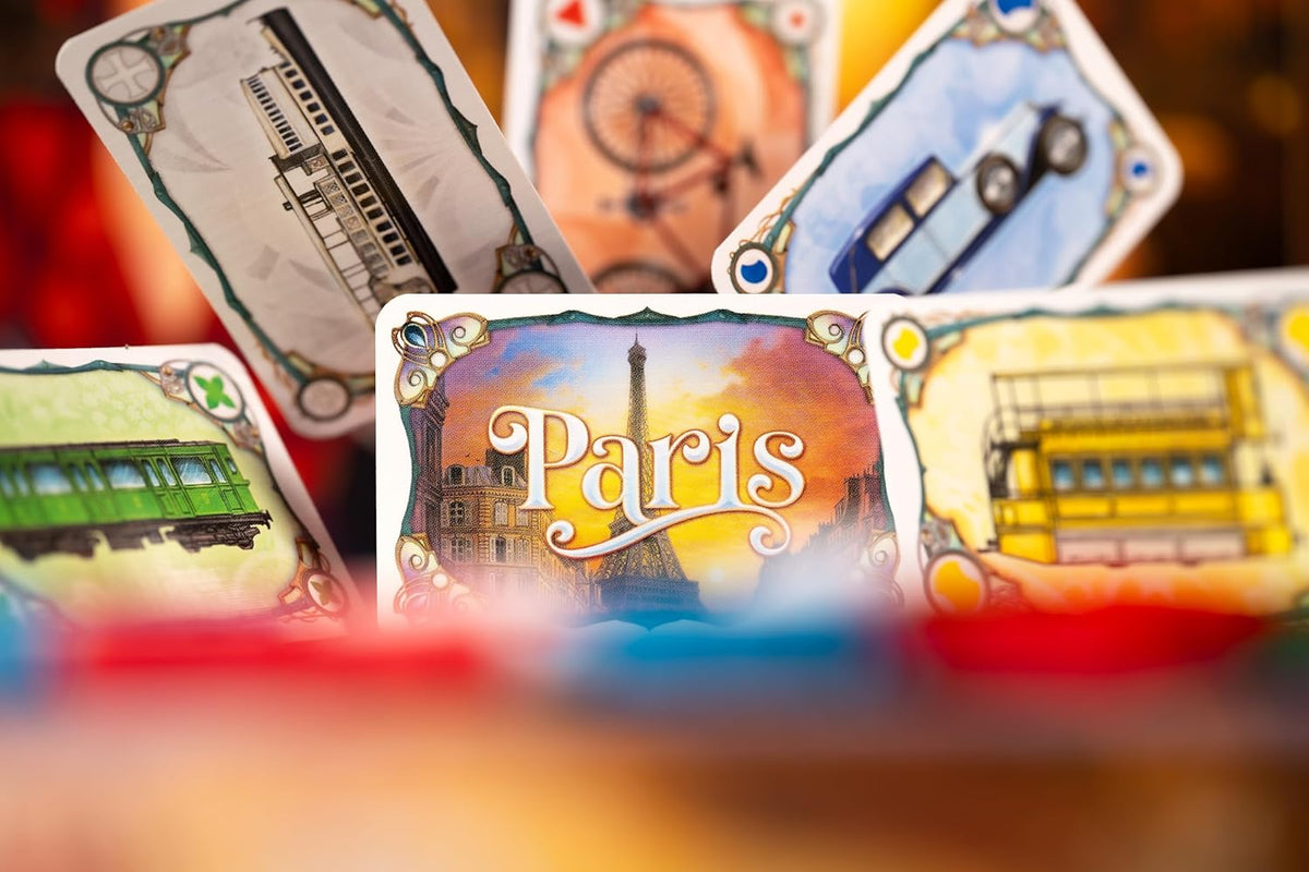 Ticket to Ride Paris Board Game