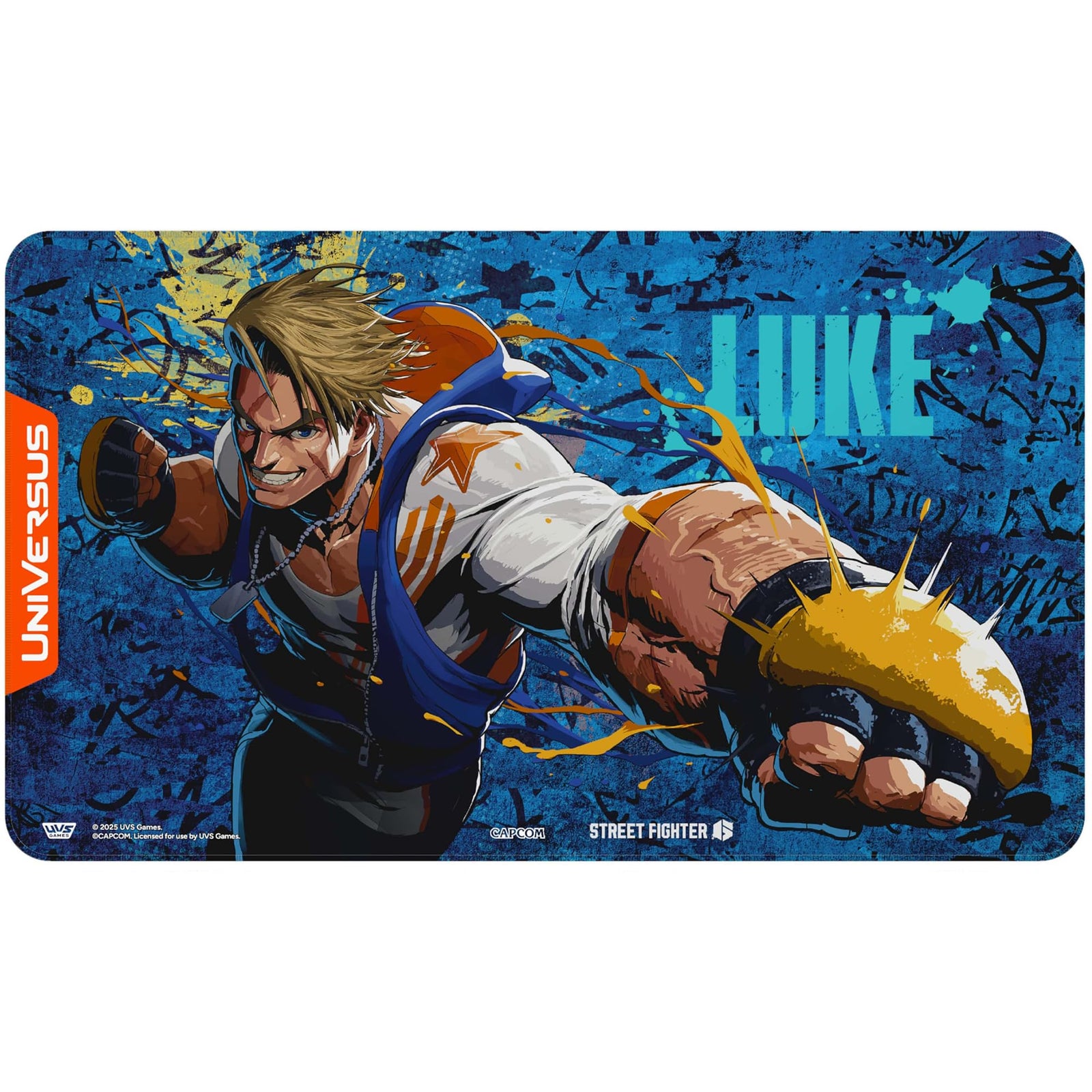 UVS Street Fighter 6 Challenger Series Playmat Luke Trading Card Game by UniVersus 1
