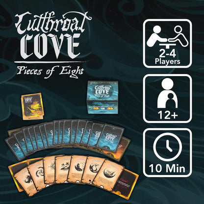 Cutthroat Cove Pieces of Eight Card Game