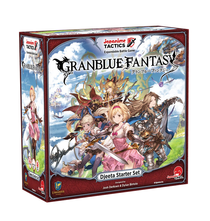 Japanime Tactics: Granblue Fantasy Djeeta Starter Set | from The Creator of Dragon Fire | Strategize and Battle | 2-4 Players Ages 14+