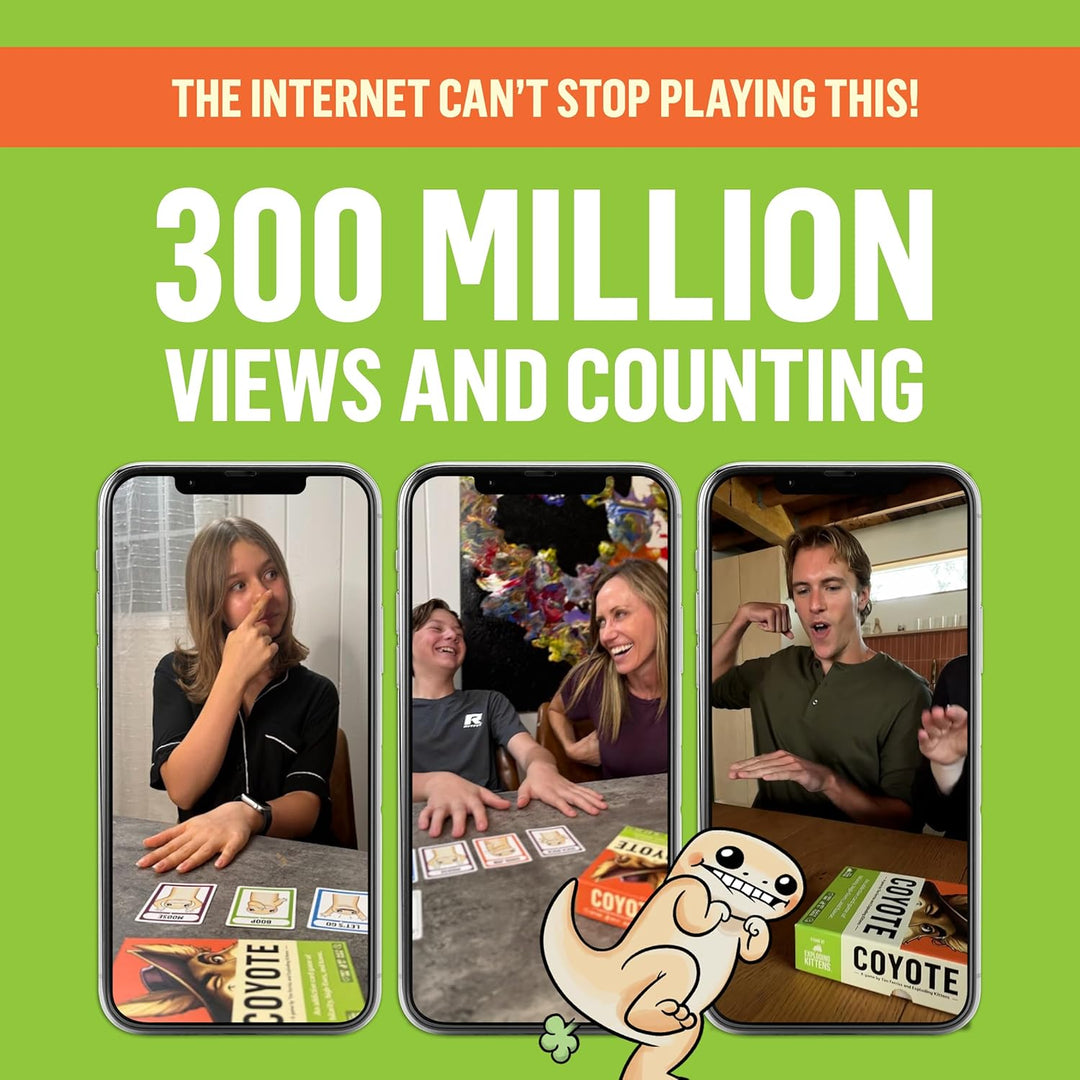 Coyote Card Game by Exploding Kittens