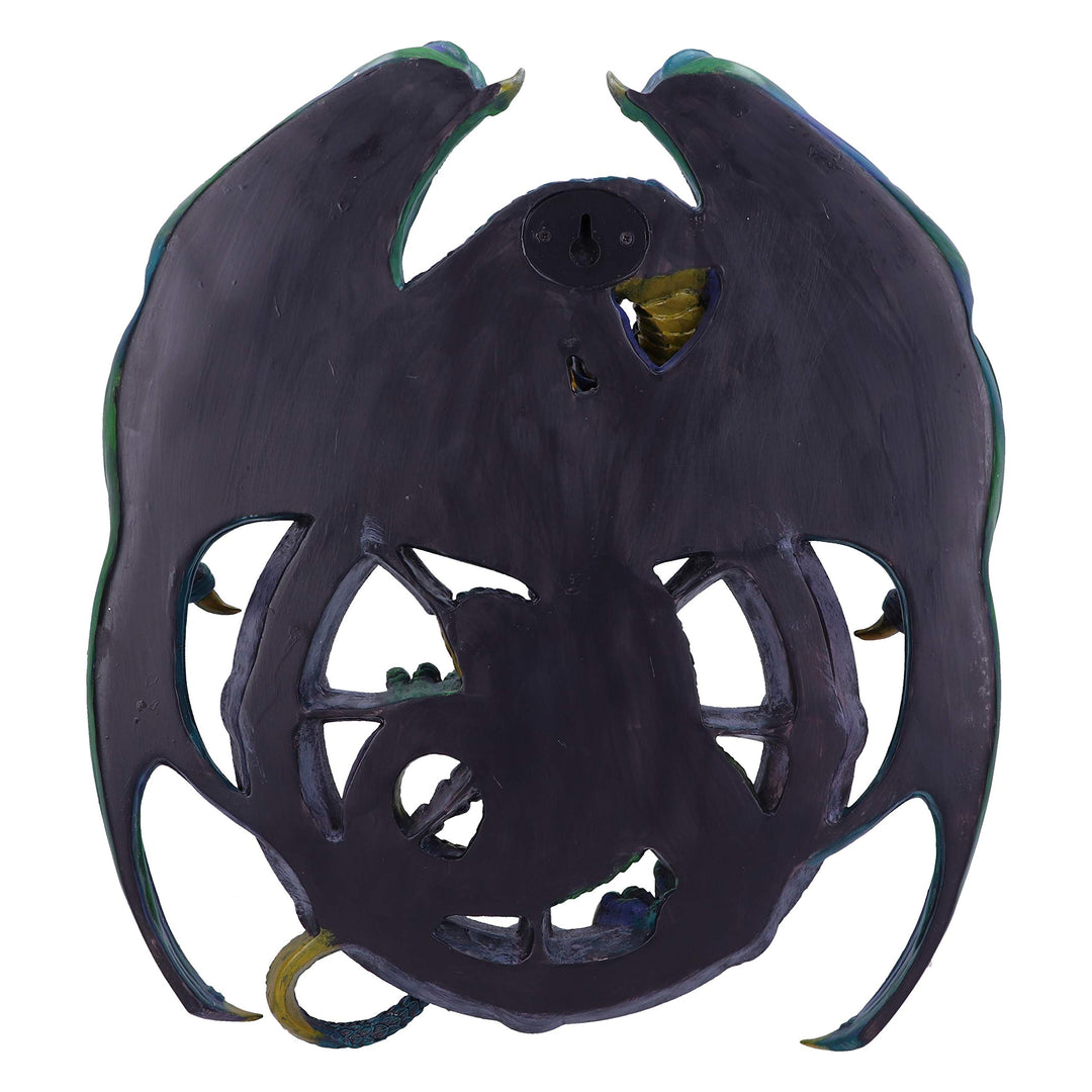 Anne Stokes Year of the Magical Dragon Pagan Wheel Wall Plaque 30cm