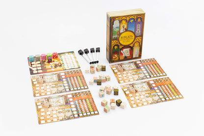 Dr. Finn's Games Biblios - Quill and Parchment, Multi 1