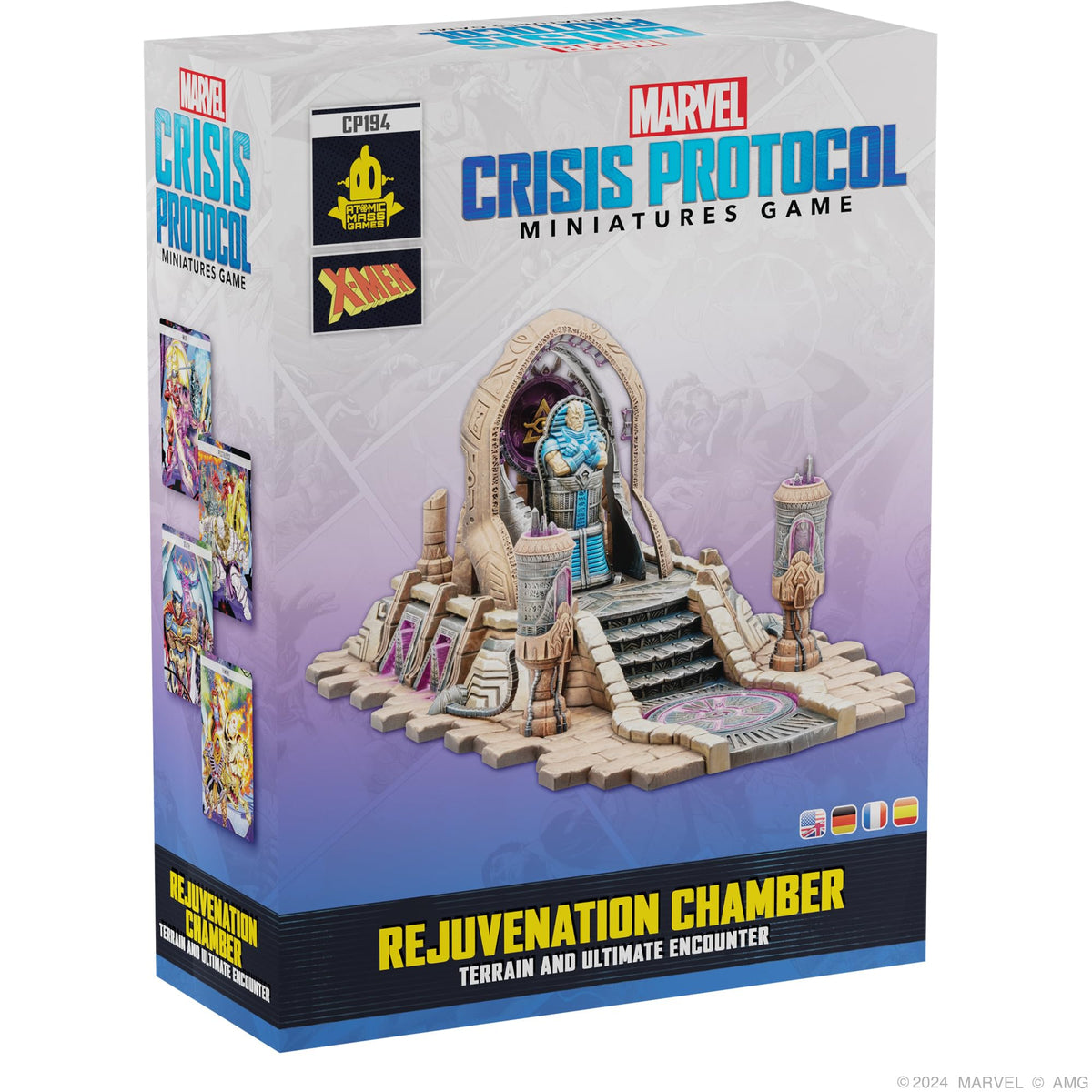 Marvel: Crisis Protocol Rejuvenation Chamber Terrain & Ultimate Encounter Pack - Apocalypse-Themed Set! Tabletop Superhero Game, Ages 14+, 2 Players, 90 Min Playtime 1