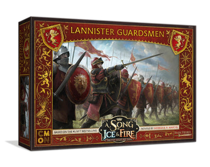 CMON A Song of Ice and Fire Tabletop Miniatures Game Lannister Guardsmen Unit Box - Bolster Your Army with Loyal Soldiers! Strategy Game for Adults, Ages 14+, 2+ Players, 45-60 Min Playtime, CMON 1