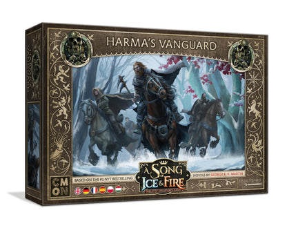 CMON A Song of Ice and Fire Tabletop Miniatures Game Harma's Vanguard Unit Box - Free Folk Mobile Cavalry! Strategy Game for Adults, Ages 14+, 2+ Players, 45-60 Minute Playtime, Made by CMON 1