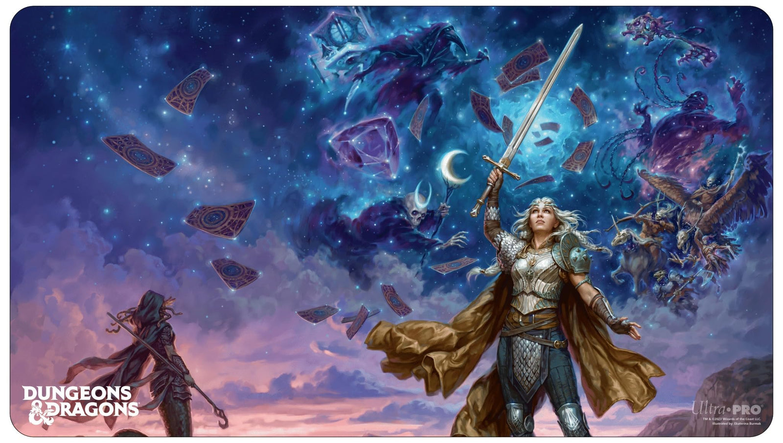 Ultra PRO - Dungeons & Dragons Book of Many Things Playmat, Use as Oversize Mouse Pad, Desk Mat, Gaming Playmat, TCG Card Game Playmat, Protect Cards During Gameplay, D&D Playmat 1