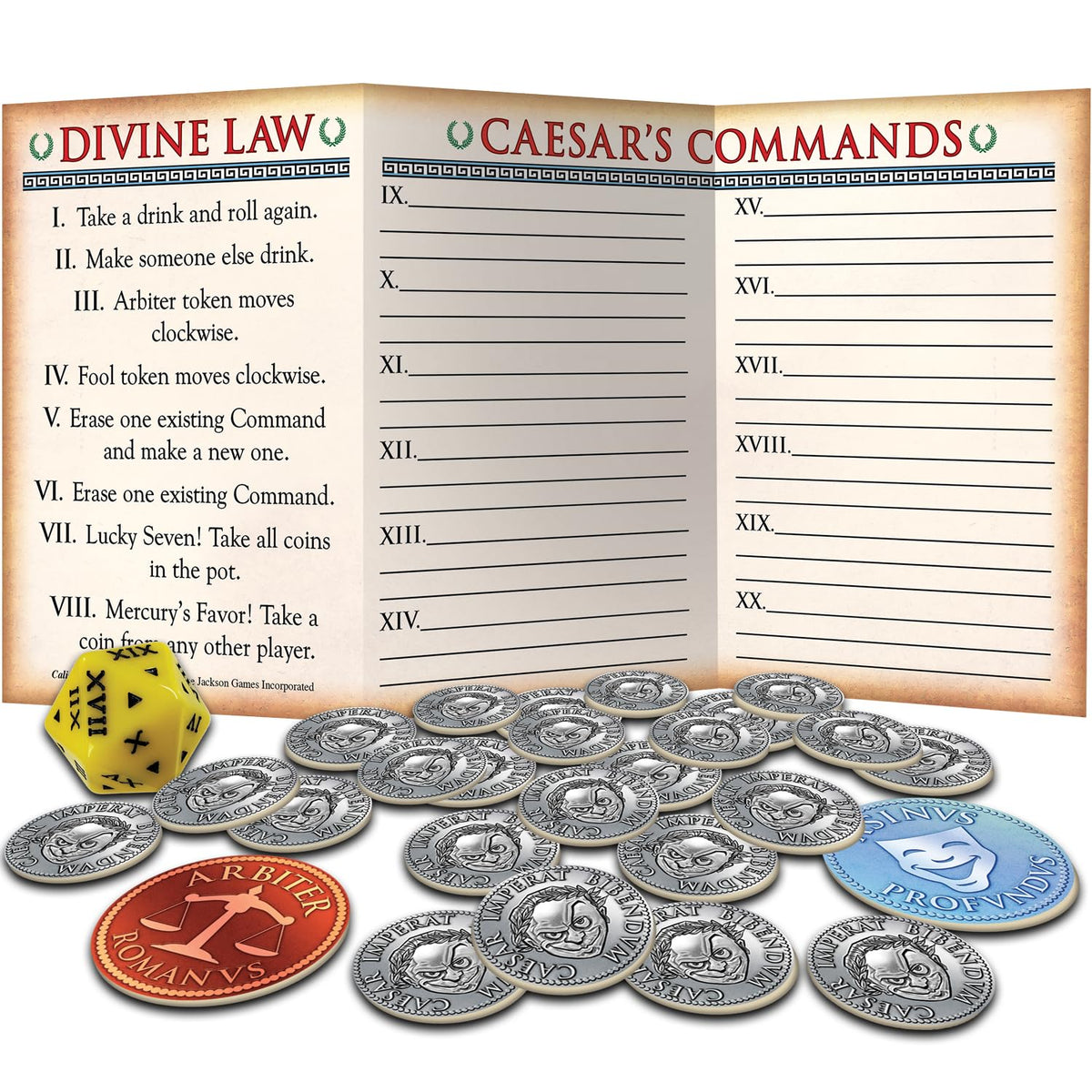 Caligula by Steve Jackson Games, Party Game 3