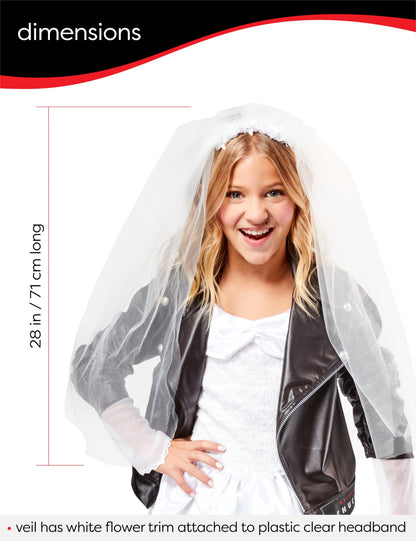 Bride of Chucky Tiffany Valentine Costume Dress for Girls 6