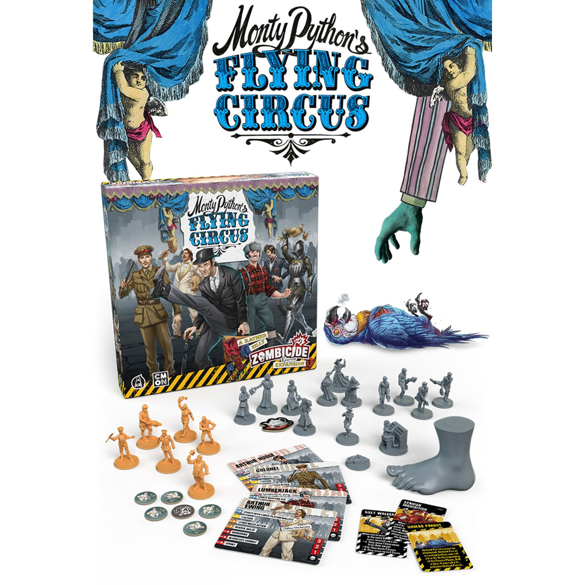 Zombicide 2ND Edition Monty Pythons Flying Circus Board Game 4