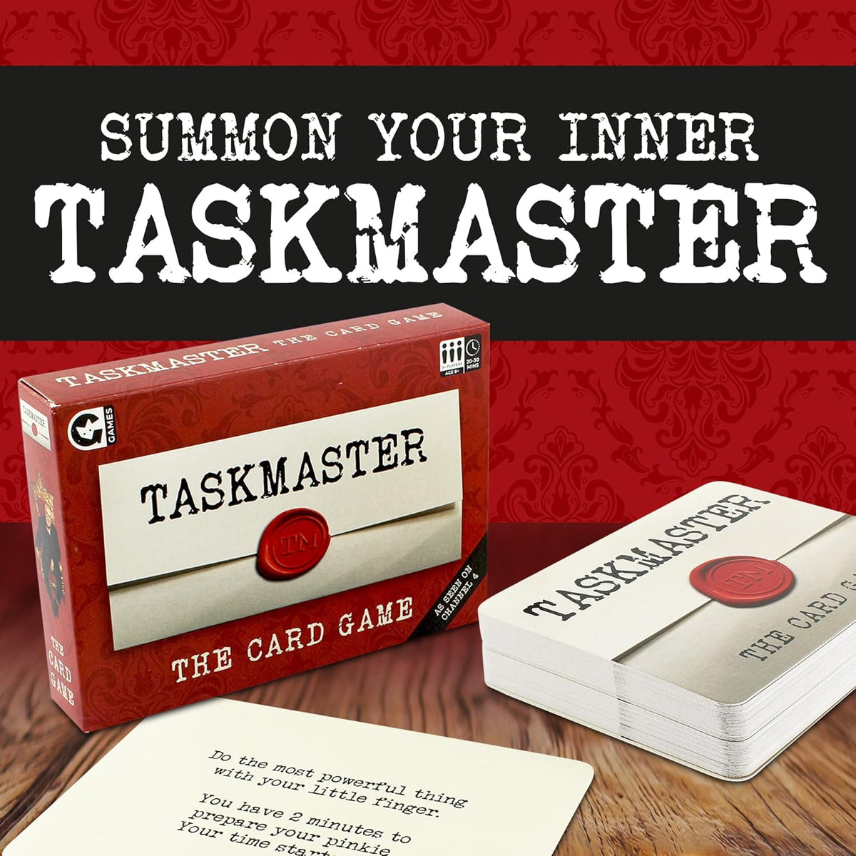 Taskmaster Card Game Featuring Tasks from the TV Show 3