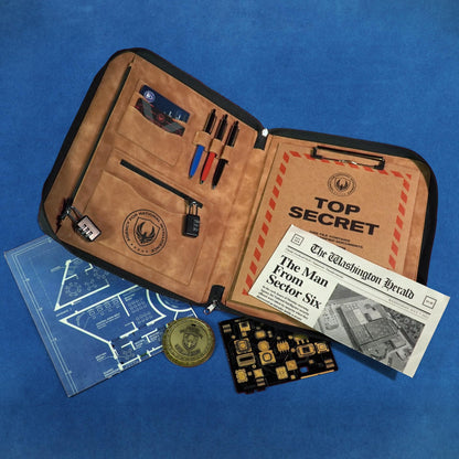 The Man from Sector Six - Secret Agent Escape-Room Board Game by The Mystery Agency 2