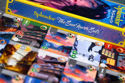 The Sun Never Sets Splendor Board Game Expansion