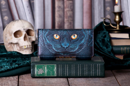 Guardian Cat Embossed Purse 18.5cm 7