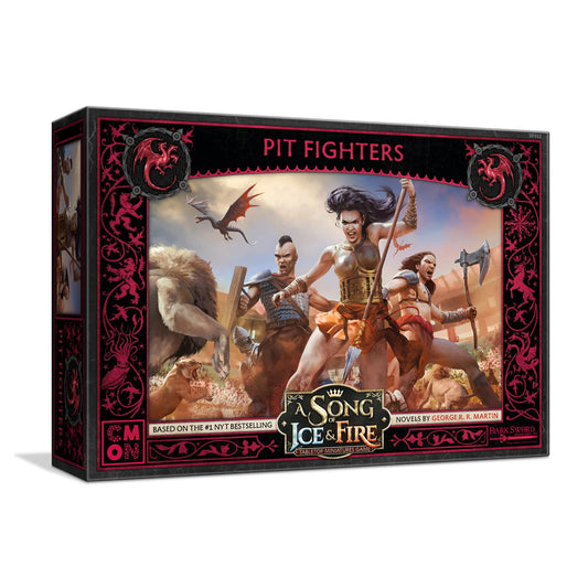 A Song of Ice and Fire Tabletop Miniatures Game Pit Fighters Unit Box - Add Fearless Warriors to Your Battles! Strategy Game for Adults, Ages 14+, 2+ Players, 45-60 Minute Playtime, Made by CMON 1