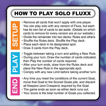 Solo Fluxx Playmat 6