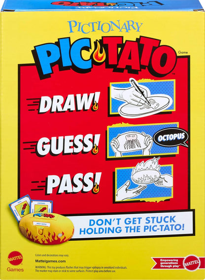 Pictionary Pic Tato Board Game