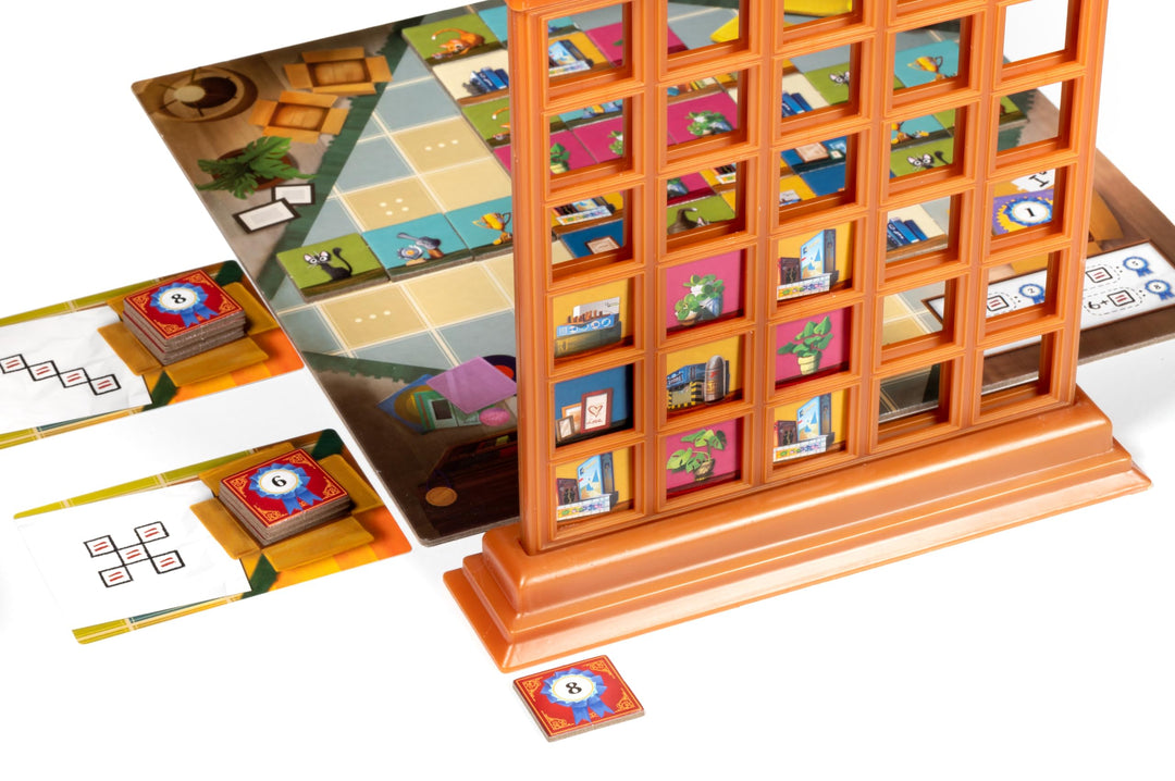 My Shelfie Board Game - Organize Your Shelf and Show Off Your Treasures! Strategy Game, Fun Family Game for Kids and Adults, Ages 8+, 2-4 Players, 30 Minute Playtime, Made by Lucky Duck Games