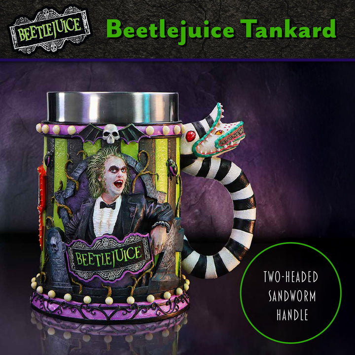 Beetlejuice Tankard 17cm