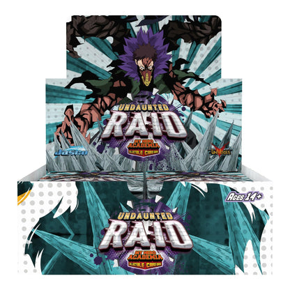 Jasco My Hero Academia Collectible Card Game Series 5: Undaunted Raid Booster Display - Contains 24 Expansion Packs of 11-Cards, Trading Card Game 6