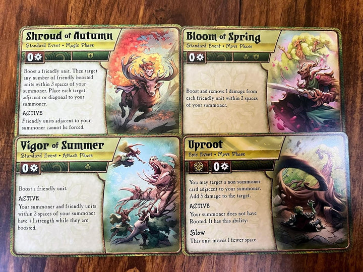 Summoner Wars Chosen Grove Faction Deck Board Game by Plaid Hat
