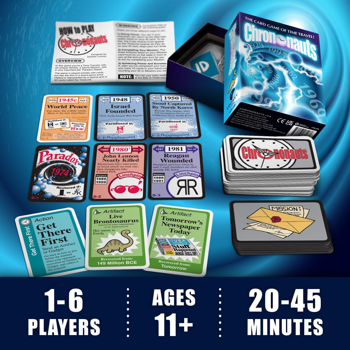 Chrononauts Board Game by Looney Labs 2