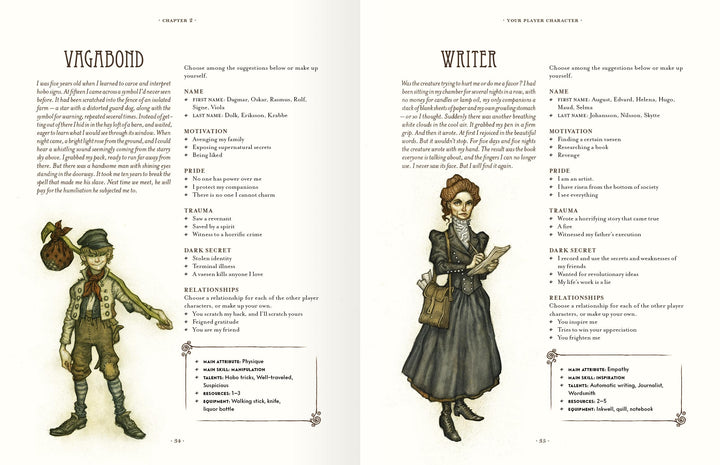 Free League Publishing Vaesen Roleplaying Game Core Rulebook, Gothic Nordic Horror RPG Hardback, Full Color, Tabletop Board Game for Adults, Family, Teens 14+