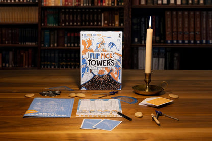 Flip Pick Towers Board Game