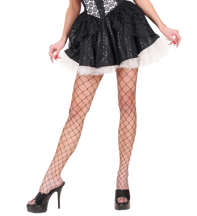Black Sequin & Lace Skirt With Sewn-In Petticoat