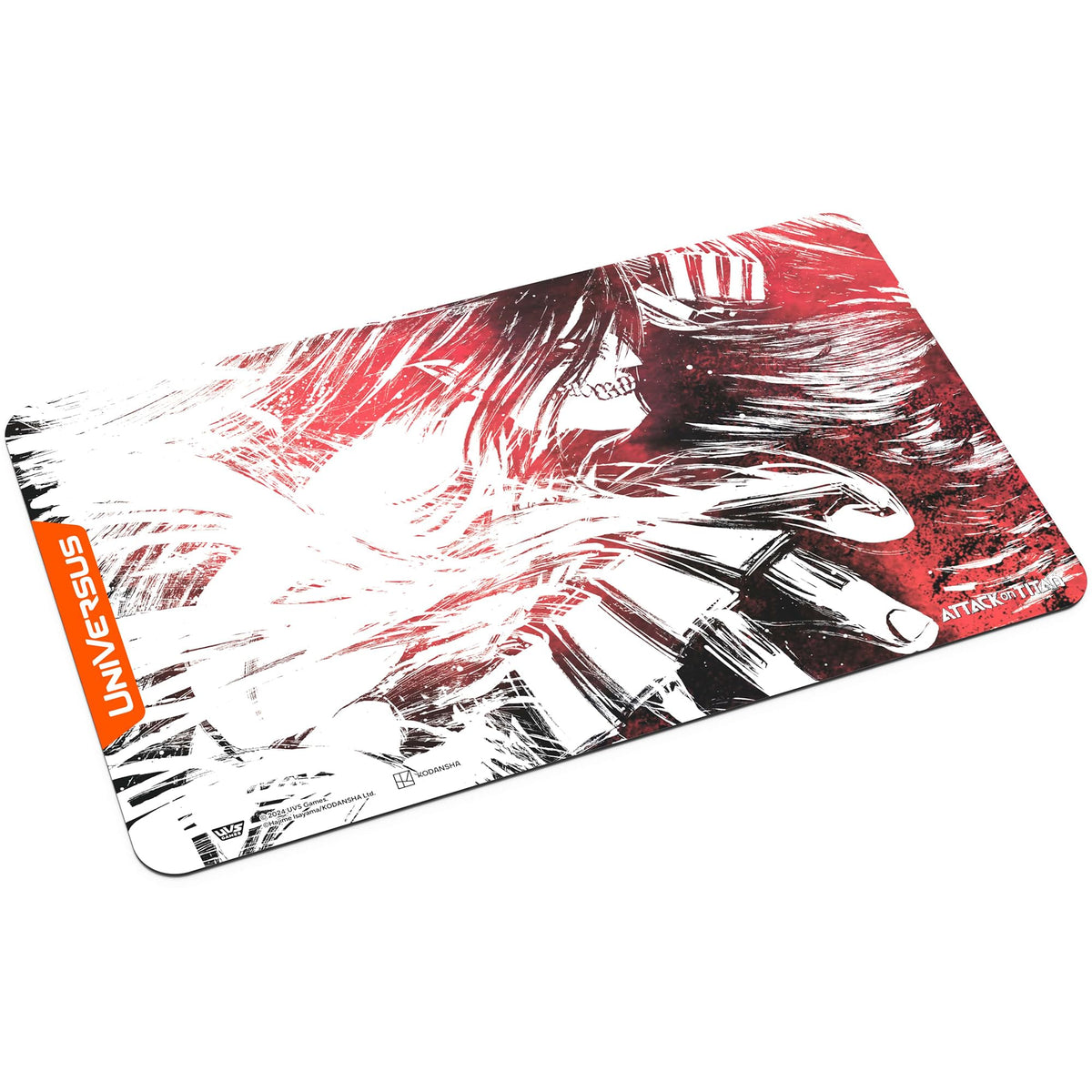 UniVersus Attack on Titan: Battle for Humanity - Attack Titan Playmat - 24 x 14 Neoprene Mat, Tabletop Card Game Accessory, UVS Games, Licensed 7