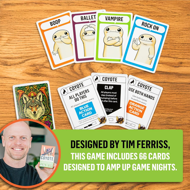 Coyote Card Game by Exploding Kittens