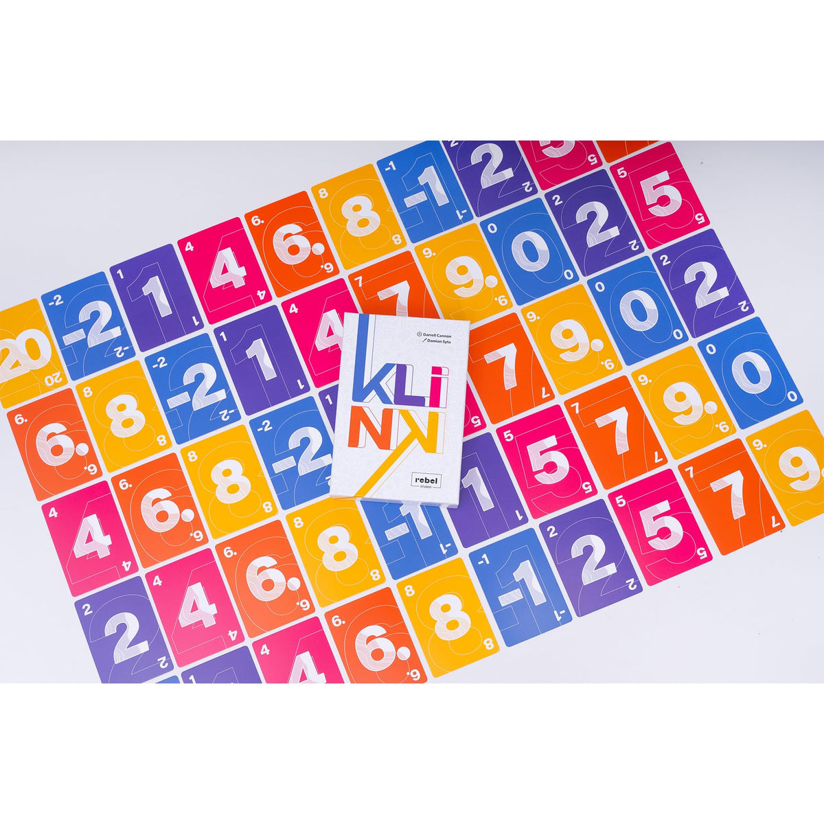 Rebel Klink Card Game - Exciting Push Your Luck Numbers Game, Portable for Parties & Travel, Quick & Easy Family Fun for Kids & Adults, Ages 7+, 3-5 Players, 15-30 Minute Playtime, Made Studio 5