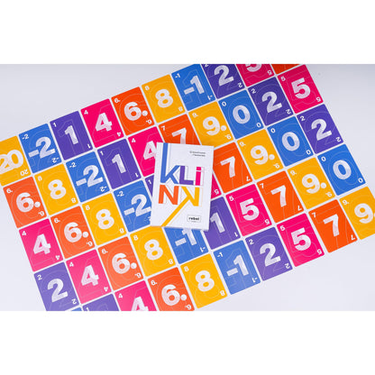 Rebel Klink Card Game - Exciting Push Your Luck Numbers Game, Portable for Parties & Travel, Quick & Easy Family Fun for Kids & Adults, Ages 7+, 3-5 Players, 15-30 Minute Playtime, Made Studio 5