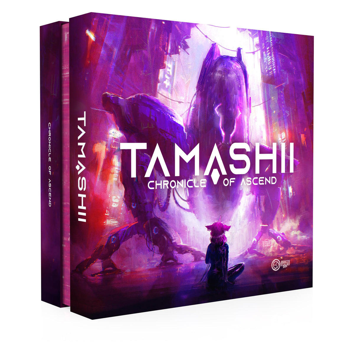 Awaken Realms Tamashii: Chronicle of Ascend - Embark on an Epic Journey in a Mythical Adventure! Sci-Fi Strategy Game, Ages 14+, 1-4 Players, 45-90 Min Playtime, Made 2