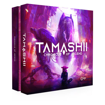 Awaken Realms Tamashii: Chronicle of Ascend - Embark on an Epic Journey in a Mythical Adventure! Sci-Fi Strategy Game, Ages 14+, 1-4 Players, 45-90 Min Playtime, Made 2