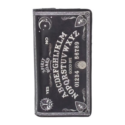 Spirit Board Embossed Purse Ouija Wallet Black 18.5cm Nemesis Now 2