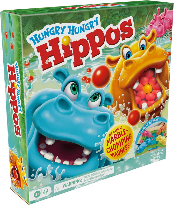 Hungry Hungry Hippos Kids Action Board Game by Hasbro UK