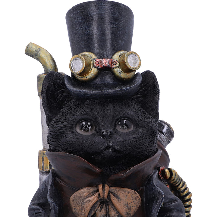 Steampunk Cat Figurine Steamsmiths 19.5cm
