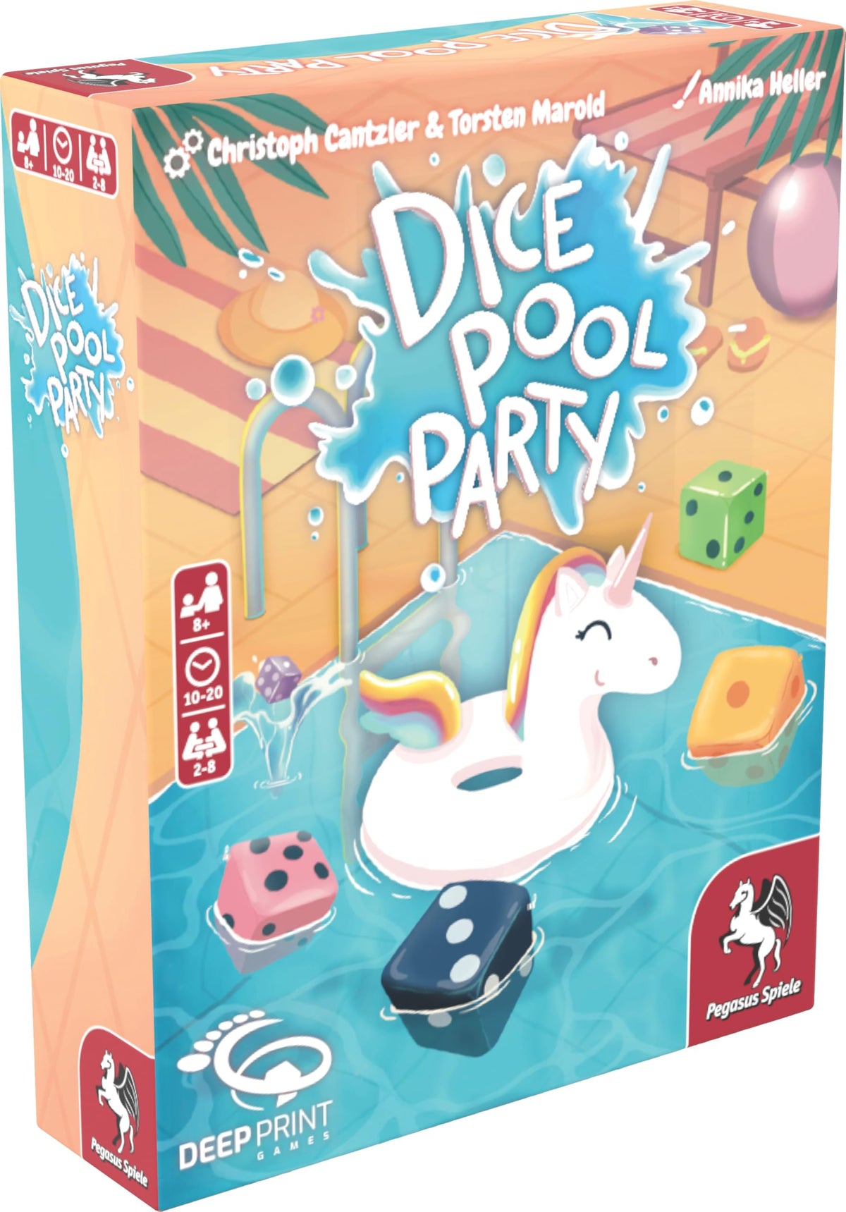 Dice Pool Party Board Game by Deep Print 1