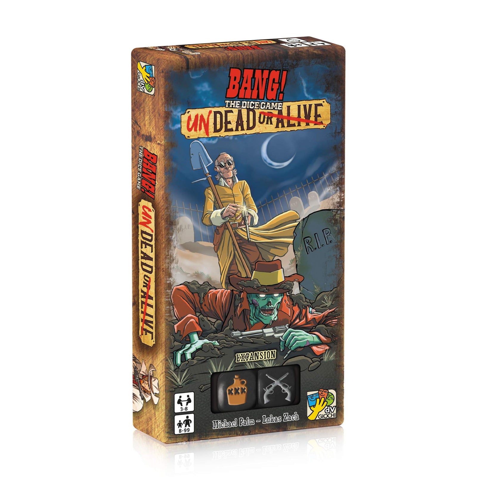 dV Giochi Bang The Dice Game: Undead or Alive Expansion 1